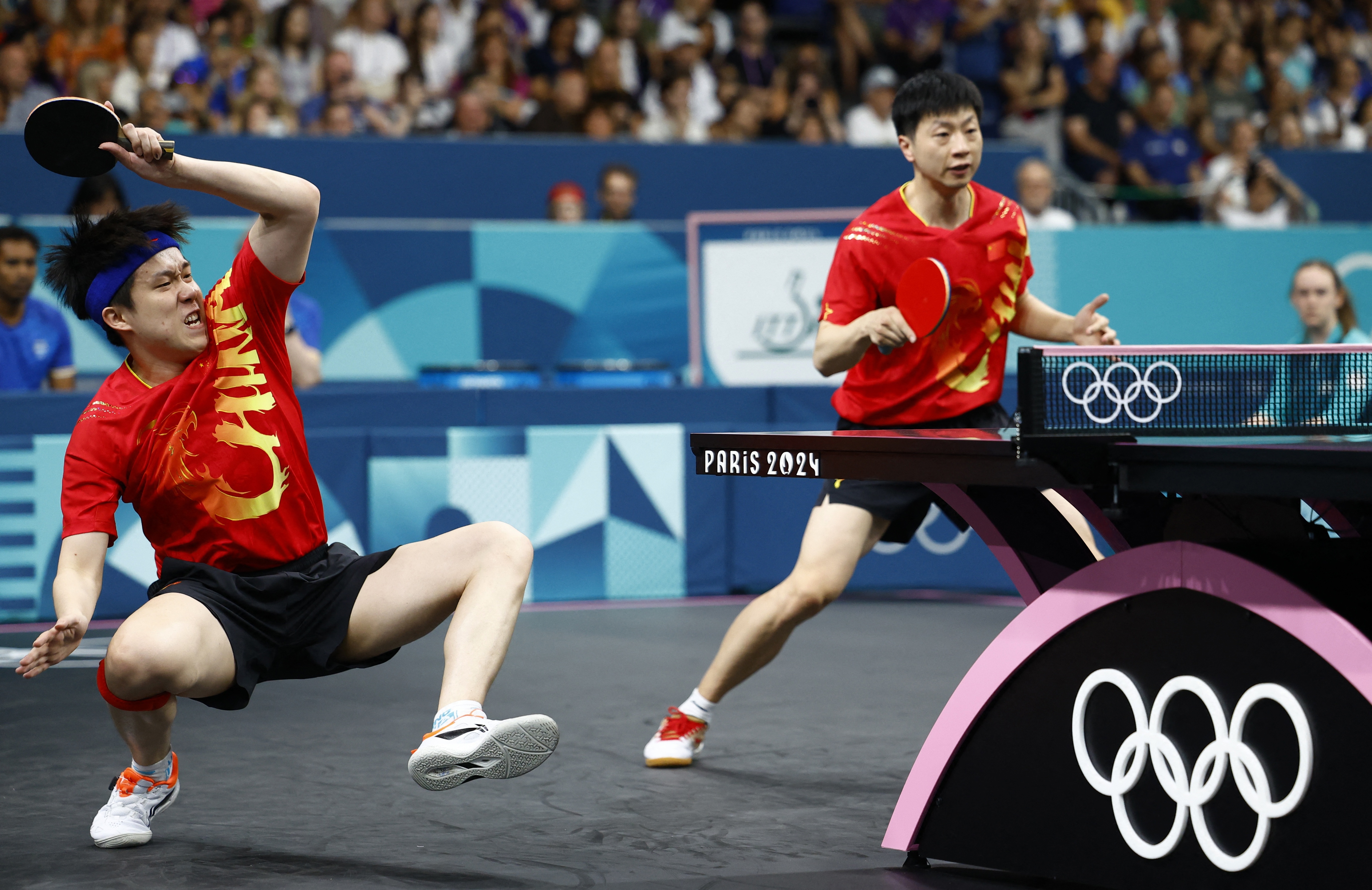 中国队轻取瑞典队，马龙统治全场的简单介绍